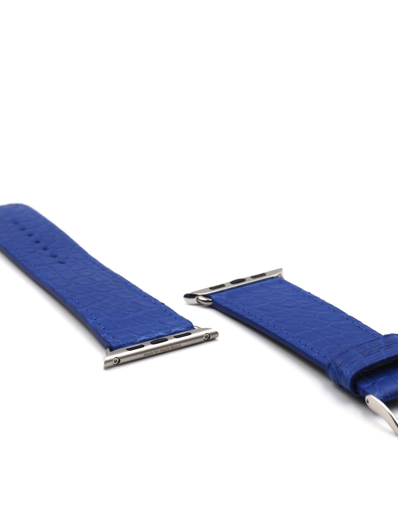 apple watch strap alligator blue