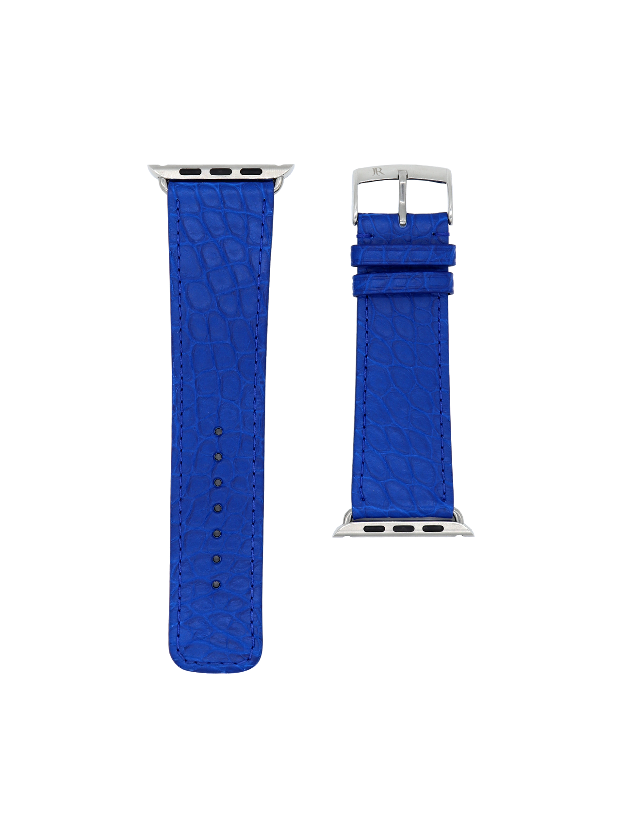 apple watch strap alligator blue